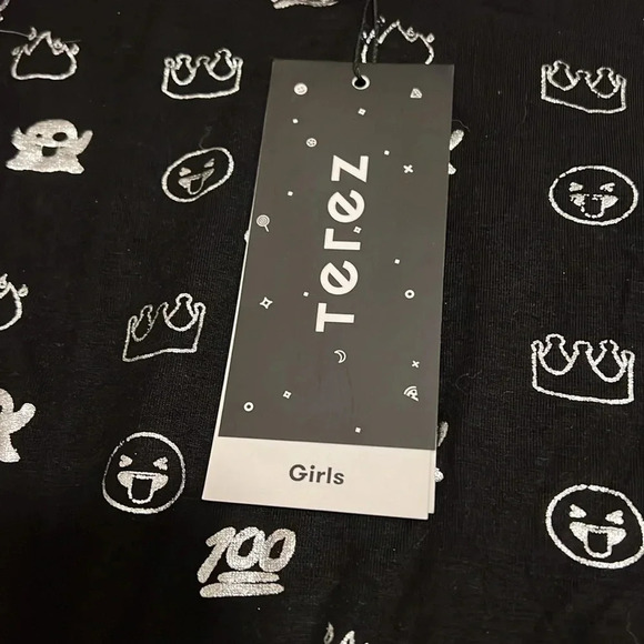 NWT Terez Kid emoji long sleeve t-shirt size XL - Picture 5 of 5